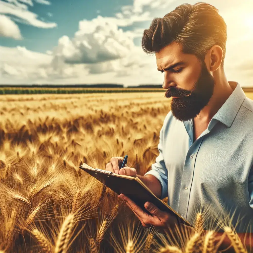 A master hipster brewer with an awesome beard